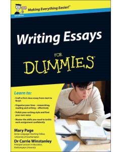 Writing Essays for Dummies by Mary Page